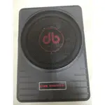 美國 DB DRIVE 10吋主動式重低音.超薄型椅子下重低音 DBS10A 880瓦