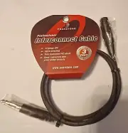 Pearstone Professional Interconnect Cable 3 Feet