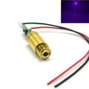 Violet/Blue Dot 405nm 50mW Industry Laser Diode Module Brass Driver 3-5V