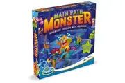 ThinkFun Math Path Monster 2-4 Players Strategy Board Game Set Kids Family 6y+