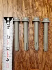 4 New Long Gray Plastic Locking Pins for large frame Bestway or Coleman pools