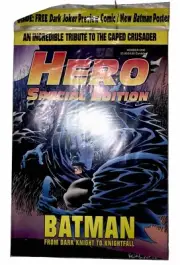 Hero Illustrated #1 Sealed Batman Dark Knight To Knightfall Special ~ Brand NEW