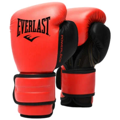 Everlast | Powerlock 2 Training Gloves 16oz (Red/Black)