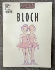 Bloch ENDURA Footed Tights Tan # TO921G 85% Nylon 15% Lycra Children’s L 10-12