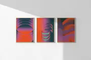 [Namly Design] Poster - Retro Artwork Set of 3