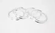 New Hub Centric Rings |Wheel Hub=73.10mm|Vehicle Hub=66.1mm (Set of 4)