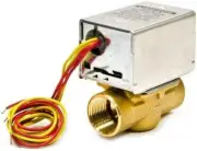Honeywell V8043E1137 24V Zone Valve 1 NPT Auxiliary Switch
