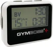 Gymboss Plus Interval Timer And Stopwatch - White/Black Hardcoat