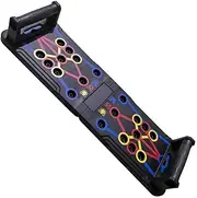 Push Up Board,Exercise Fitness Equipment,Folding Training Board,Multifunction Pushup Handles,Gym Training Apparatus,Portable Fitness Tackle,for Men,Women Strength Training
