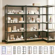 Storage Shelf Garage Workshop Storage Rack Steel and Engineered Wood vidaXL