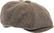 [WOFASHPURET] Berry Octagonal Cap Beret Hat Octagonal Hat for Man Hats for Men Newsboy Hat Warm Cap Trendy Hats All-Match Hat Mens Beret Hat for Men Woman Hat Vintage Hats Polyester Fiber Coffee