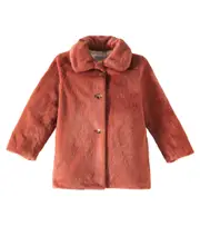 [Bonpoint] Bonpoint Doogie faux fur coat Y 14 red
