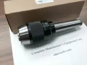 MT3 Ball Bearing Keyless Drill Chucks 1/2" Integral design draw bar #DCK-MT3-12