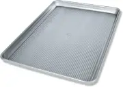 USA Pan Bakeware Half Sheet Pan, Warp Resistant Nonstick Baking Pan, Made in the
