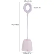 Pen Holder Light LED USB Charging Touch EyeProtecting Table Reading Lamp For US