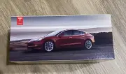 RARE Burago Tesla Model 3 1:43 Scale Red Diecast Model RARE