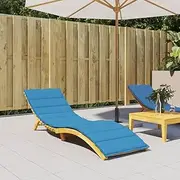 Sun Lounger Cushion, Patio Furniture Seat, Replacement Pillow, Waterproof Covers, Outdoor Cushions, Bench - Blue Oxford Fabric, 200x70x3cm