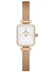 [Daniel Wellington] Quadro Mini Stainless Steel Watch in Rose Gold