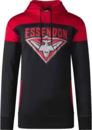 Essendon Bombers AFL AFL Mens Ultra Hood Sizes S-5XL BNWT