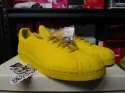 NEW ADIDAS SUPERSTAR PK YELLOW GOLD HUMAN RACE PRIMEKNIT PHARRELL PW S42930 4-13