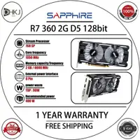 在飛比找蝦皮購物優惠-Sapphire R7 360 2GB GDDR5 OC 1