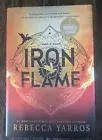 Rebecca Yarros IRON FLAME SIGNED New 1st Ed Hardcover Full Autograph Spray Edges