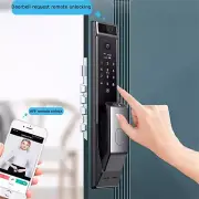 New Smart Door Security Lock 3D Face Camera with Fingerprint Password Keypad