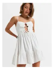 [Roxy] Jasmine Breeze Dress in Snow White