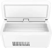 MegLob Insulin Cooler Box, Travel Mini Medicine Refrigerator, Portable Diabetes Chiller-With LED Display Built-In Lithium Battery, Digital Display Temperature Adjustment 2-18°C,White