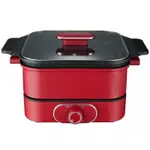 全新 現貨 KINYO (紅）電火鍋 BP-085 AC110多功能料理鍋-烤盤、火鍋兩用CLASSIC