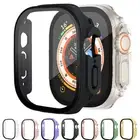 Accessorie Screen Protector Glass+Cover Case For Apple Watch Ultra2 Ultra 49mm
