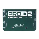 【反拍樂器】RADIAL PROD2 PASSIVE DI BOX 雙聲道被動式DI盒