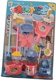 UPKOCH Educational Mini Cleaning Toys Set Child Cleaning Toy 1 Set of for Boys and Girls Role-Playing Fun Random Color