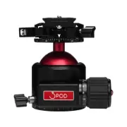 3Pod Everest H4 Ball Head W/ Arca-Type Quick Release &Lever-Release Clamp 55 Lbs
