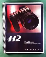 Hasselblad H2 Instruction Manual: Full Color 91 Pages & Protective Covers