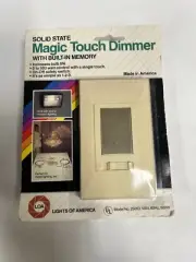 NEW Lights Of America Magic Touch Dimmer Light Switch W / Built In Memory (A5)