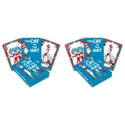 2PK Aquarius The Cat in the Hat Playing Card Poker Party Gaming Standard Deck
