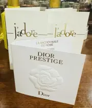 DIOR Prestige La Micro-Huile De Rose Advanced Serum + 2 Perfume Samples - NEW