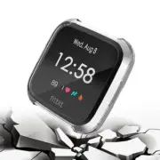 Fitbit Versa Lite Case Protective Shockproof Bumper Screen Protector Case Cover