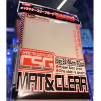 在飛比找有閑購物優惠-KMC MAT&CLEAR 日版卡套 (單面霧面) 第三層 