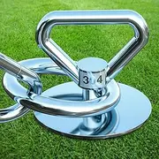 Dog Tie Out Stake,360° Swivel Runner for Yard,Run Anchors for Large up to 150 lbs,Leads for Yard Heavy Duty-Use Any Tie Out Cable or/Sand/Camping (Dog Stake)