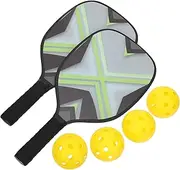 Mipcase Paddles for Adults Durable Outdoor Sports Kit with Lightweight Rackets for Family Fun Parent Interaction