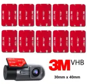 3M DashCam Pads 40mm x 30mm - Strong Adhesive Mounting Solution - Nextbase GoPro
