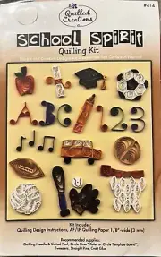 Quilling Kit By Quilled Creations School Spirit