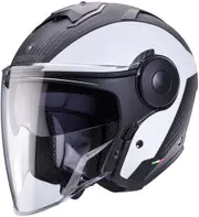 Caberg Soho Milano Jet Helmet, black-white, Size XL for Men Black White