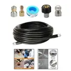 Drain Cleaner Hose Jetter Set 30M Heavy Duty 4000PSI High Kit Pipe Cleaner