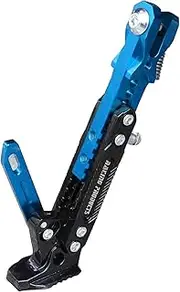 Motorcycle Kickstand Foot Side Stand | Side Foot Support Motorcycle Parking,Adjustable Aluminum Alloy Tripod Holder, Modified Motorbike Accessories for Dirt Pit Bike
