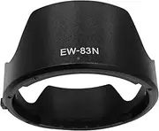 EW-83N Lens Hood for Canon RF 24-105mm F4L is USM (Not Fit RF24-105mm F4-7.1 is STM) Lens, HUIPUXIANG 77mm Lens Hood