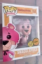 RARE 2016 Snagglepuss GLOW Chase 168 Funko Pop Vinyl - NEW in Box + Protector