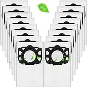 [SaiXuan] Vacuum Cleaner Bags Compatible with Kärcher WD4, WD5, WD6, WD5P, WD6P, MV 4, MV 5, MV 6, for Kärcher 2.863-006.0, Compatible with Wet and Dry Vacuum Cleaner, Three-Layer Filtering (16)